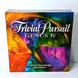New in Box - Trivial Pursuit Genus IV Board Game - General Knowledge (Unopened)